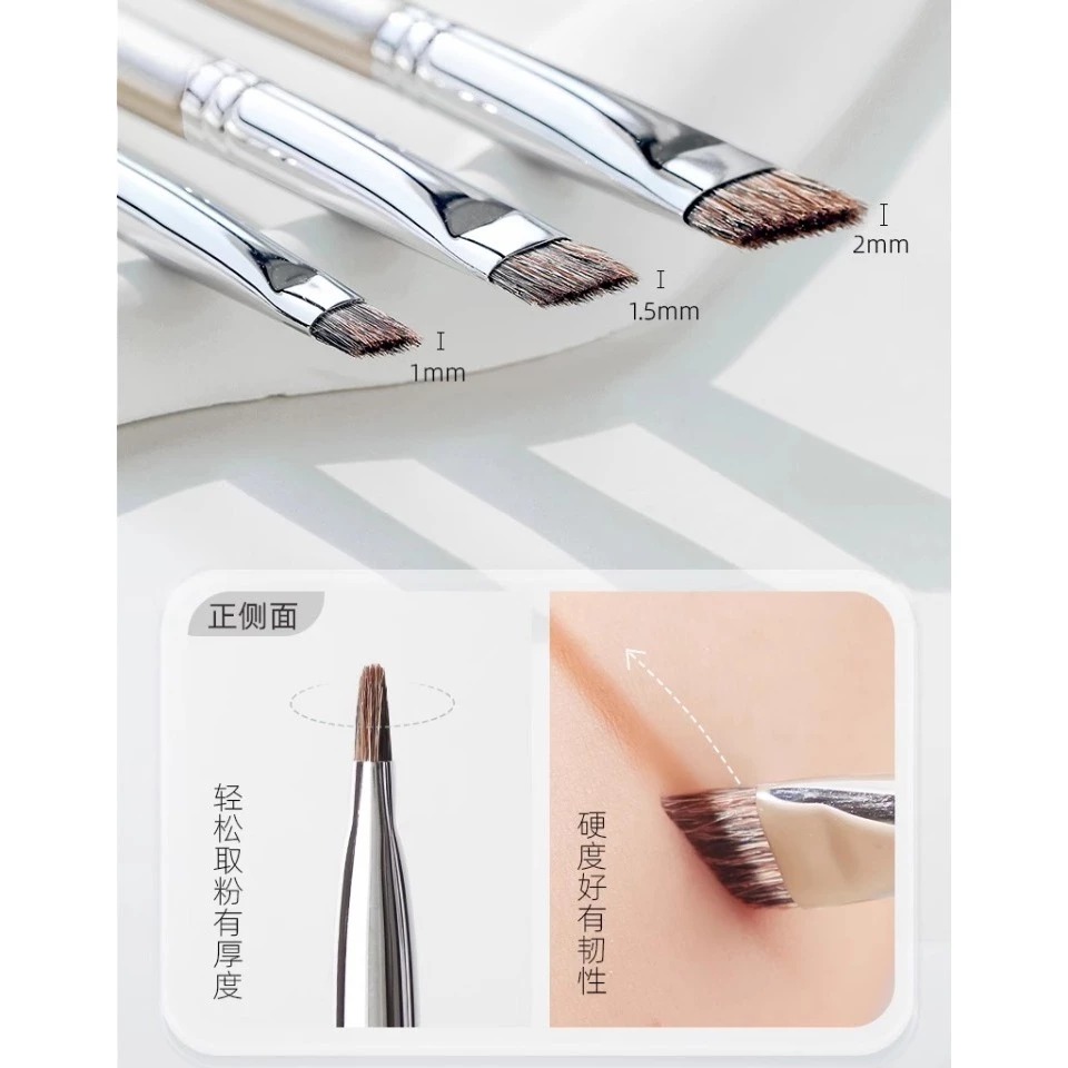 Bộ Cọ Cho Mắt & Má GUOXIAONIU Lông Siêu Mềm, Dễ Tạo Hiệu Ứng