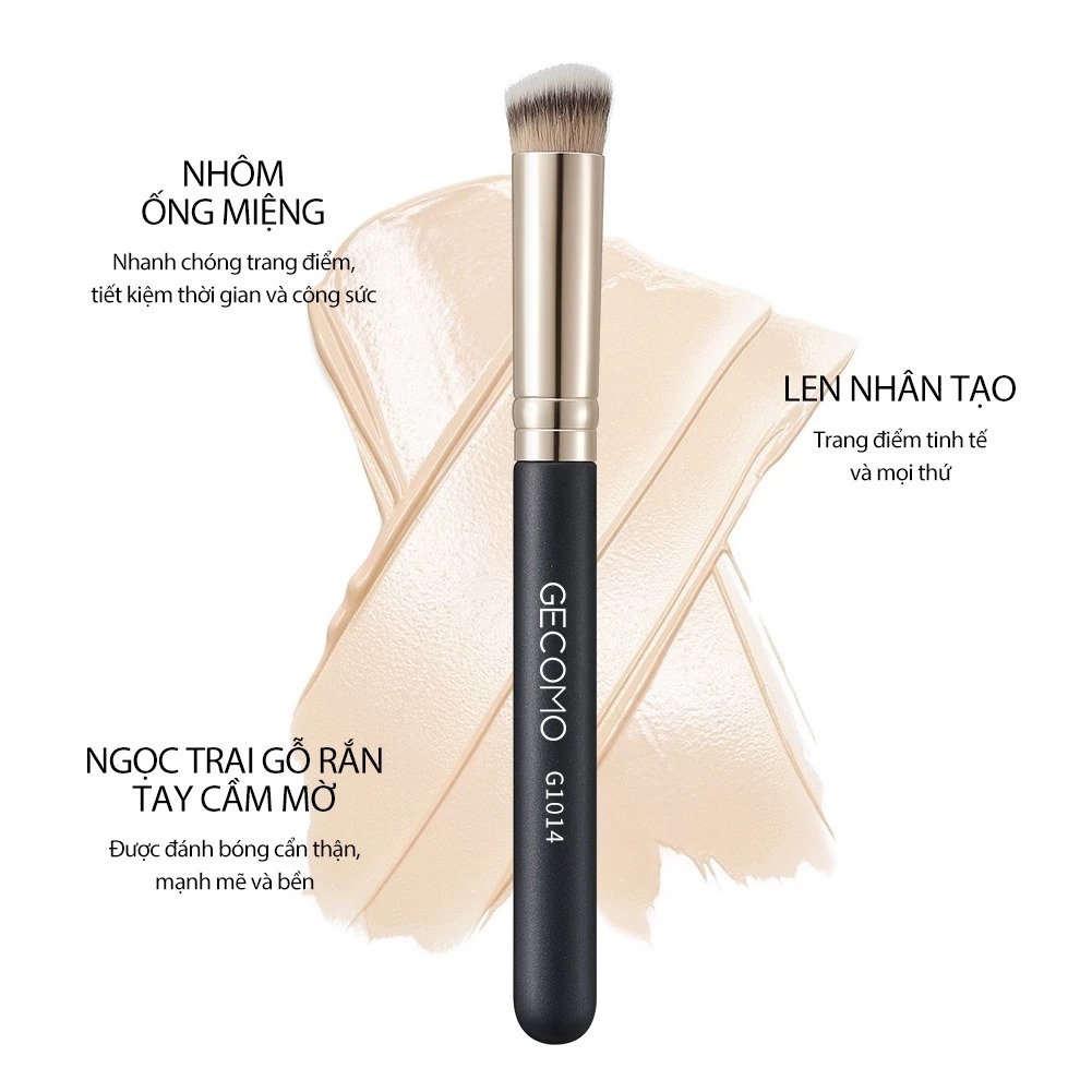Cọ GECOMO Che Khuyết Điểm Đầu Vạt Tròn Cỡ Lớn G1014