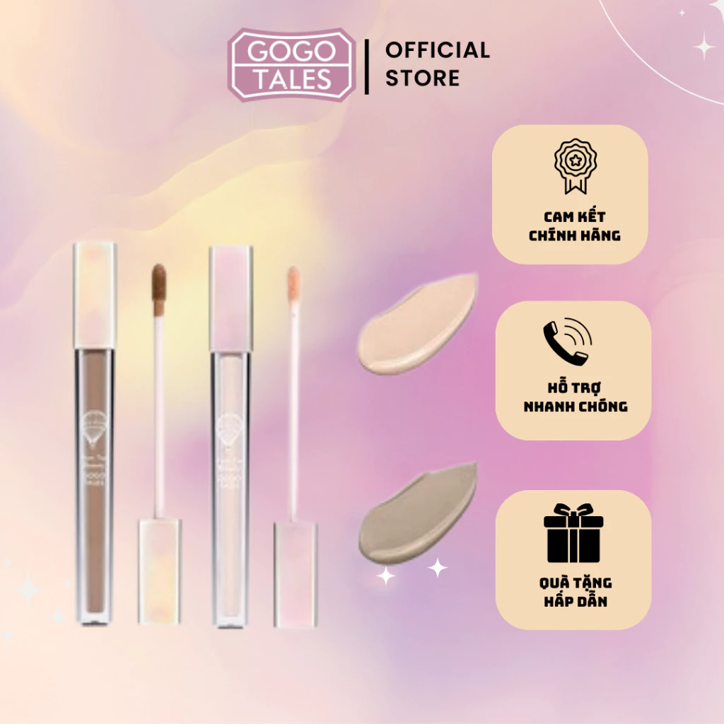 Thanh Bắt Sáng Tạo Khối Dạng Kem GOGO TALES Small Cream Stick Highlighter