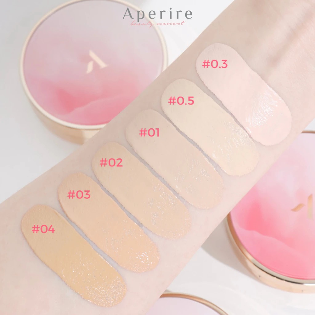 Phấn Nước Aperire Chống Nắng Che Phủ Cao Day Dream Cover Cushion SPF50+ PA++++ 13g