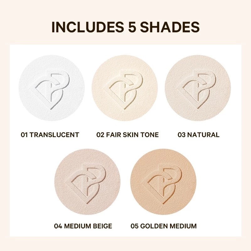 Phấn Phủ Perfect Diary Kiềm Dầu Weightless Soft-Velvet Blurring Loose Powder 7g