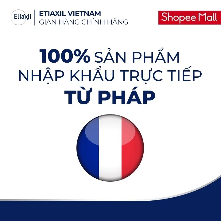 Lăn Khử Mùi EtiaXil Detranspirant Traitement Roll-On Peaux 15ml