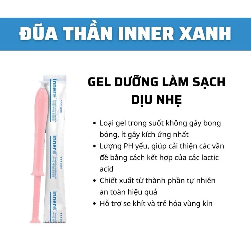 Đũa Thần Gel Dưỡng Ẩm Đa Năng Vùng Kín Wettrust Innergarm Inner Gel Moisturizing1.7g
