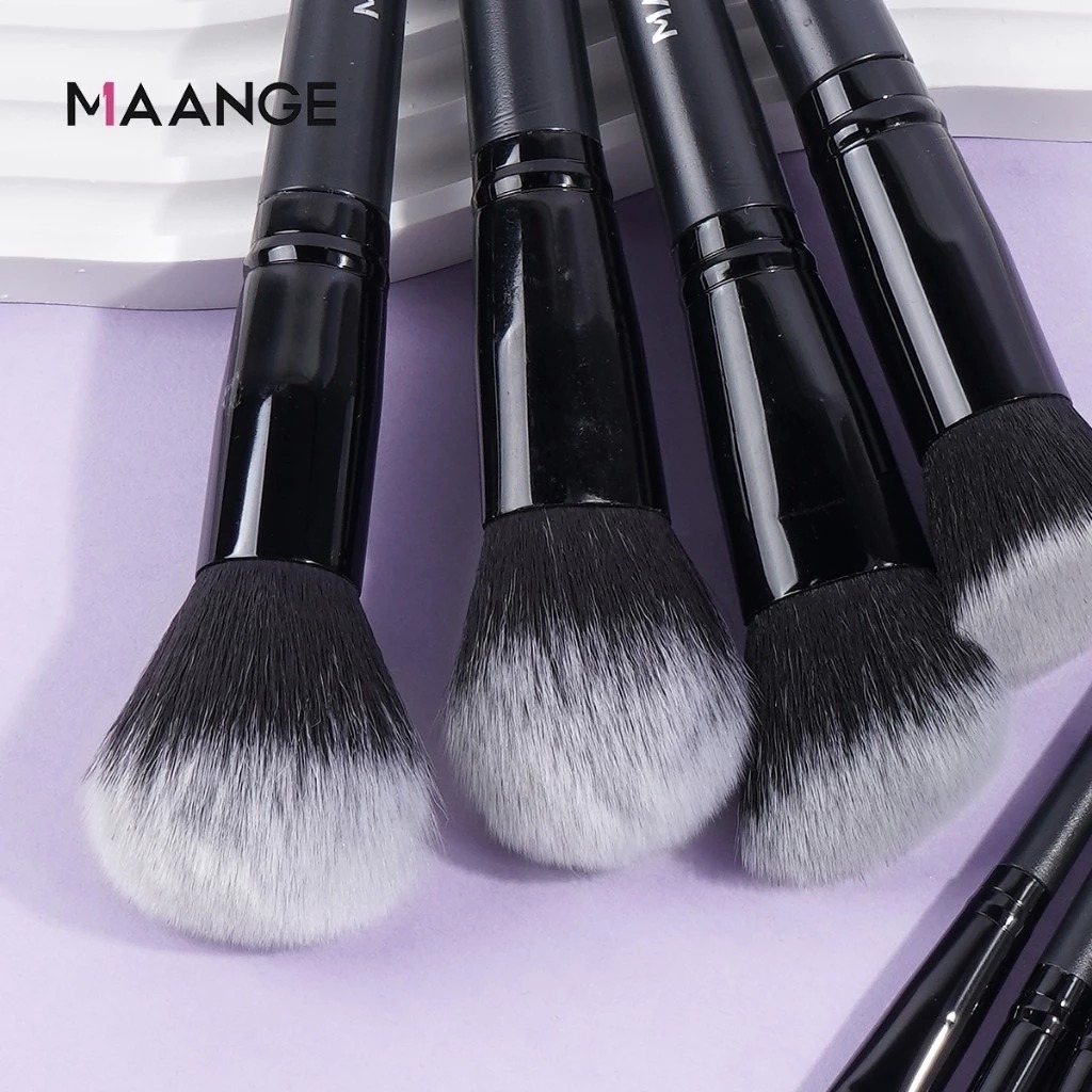 MAANGE - Bộ 12 Cọ Trang Điểm 51367 (Đen)