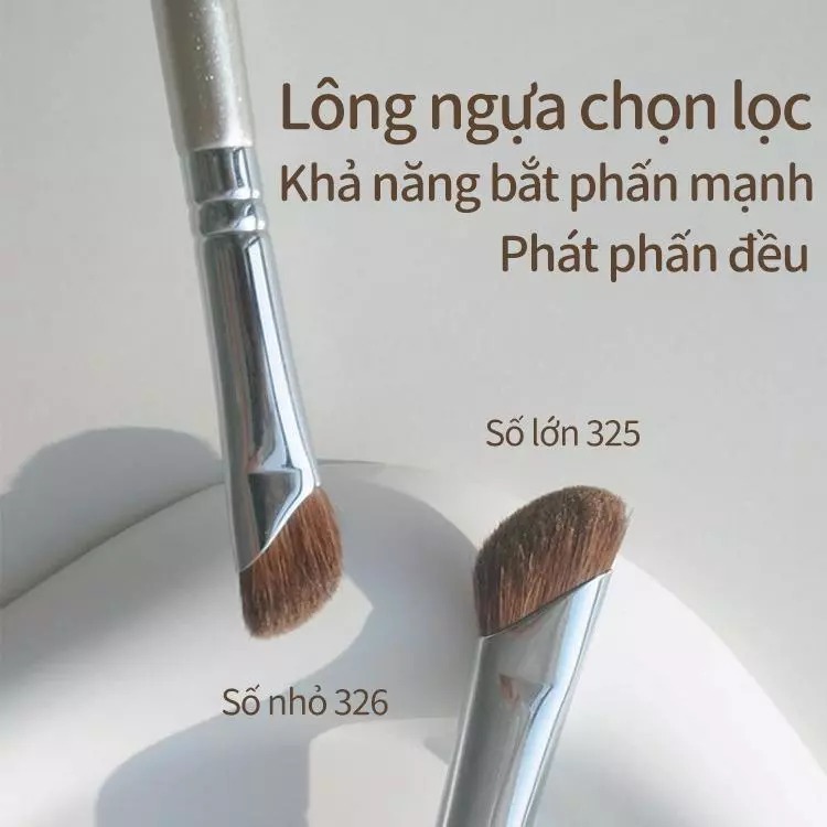 Cọ Đánh Khối GUOXIAONIU Rose Gold Angled Flat Brush