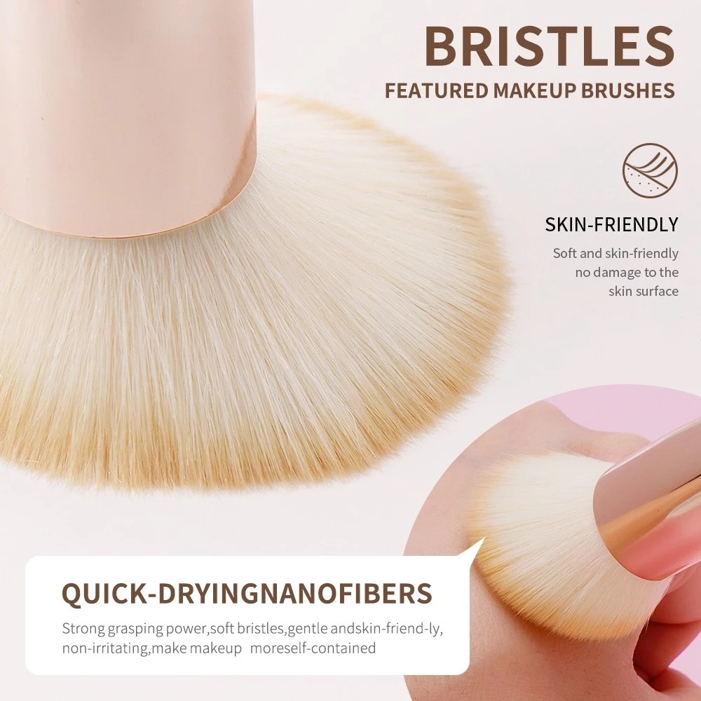 MAANGE - Bộ 3 Cọ Trang Điểm 51254 (Màu Be)