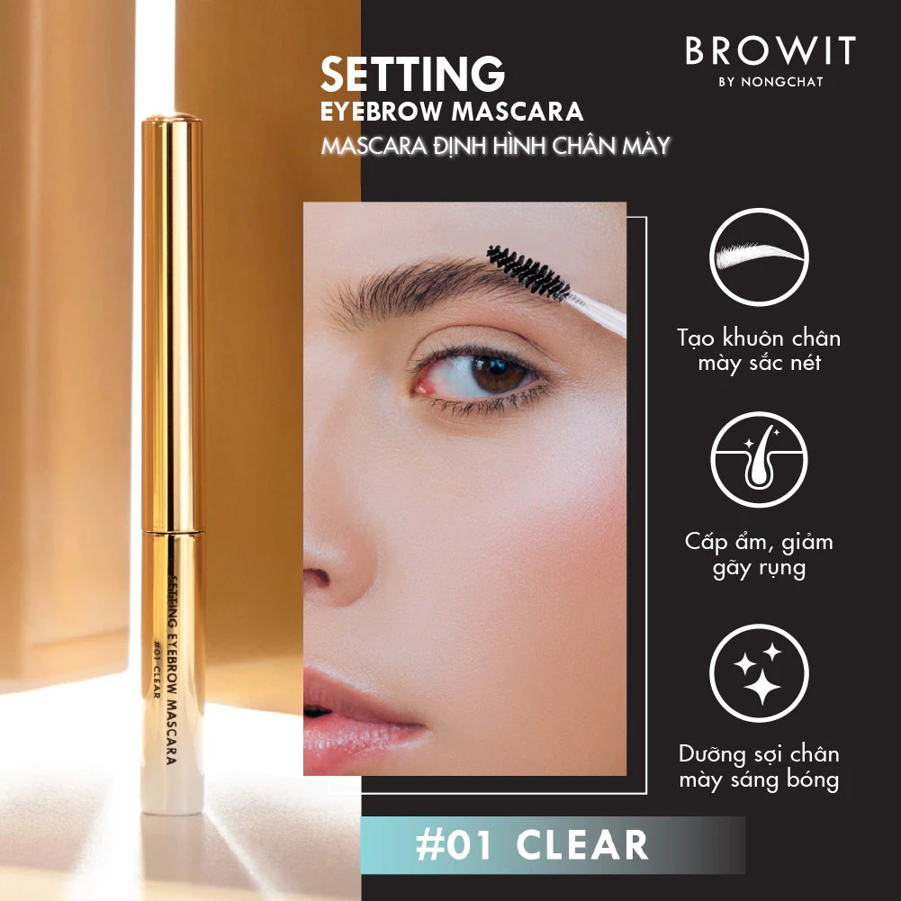 Mascara Định Hình Chân Mày Browit Setting Eyebrow Mascara 2g