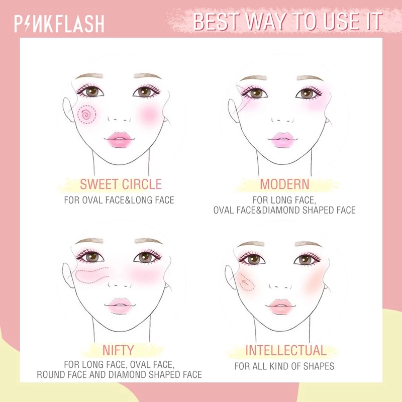Phấn Má Hồng Pinkflash Soft Pigment Blush PF-F01 16G