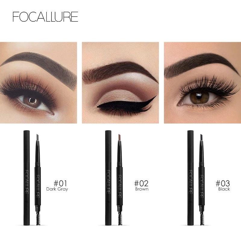 Chì Kẻ Mày Bền Màu Lâu Trôi FOCALLURE Auto Brows Pen FA18