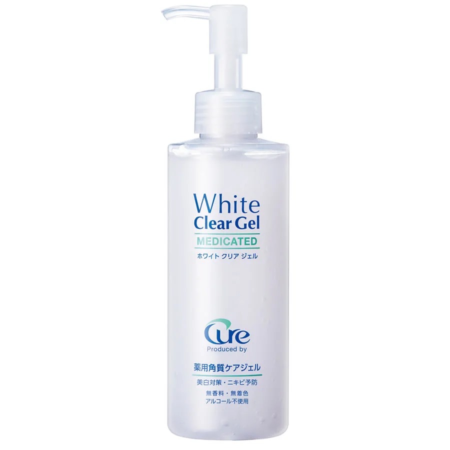 Gel Tẩy Tế Bào Chết CURE Làm Sạch Sâu, Kiềm Dầu, Sáng Da Và Mờ Thâm White Clear Gel #Medicated