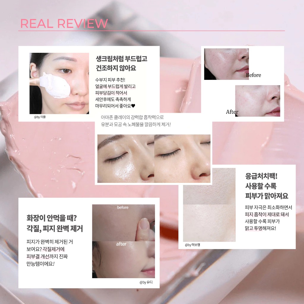 Mặt Nạ Đất Sét Aperire Quả Mọng Thải Độc, Làm Sáng Da Spa Relief Berry Pretty Pore Mask 120g