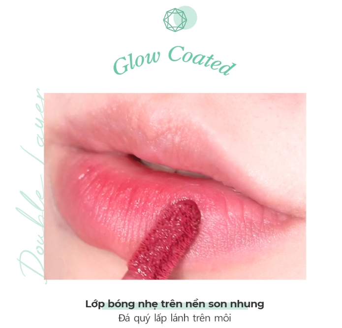 [MÀU DL15 - MÀU DL21] Son Kem BLACK ROUGE Double Layer Over Velvet Ver 3 - Jewelry