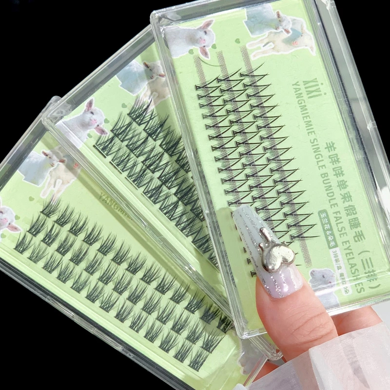 Mi Giả XIXI Từng Cụm Tự Nhiên Siêu Mềm Yangmiemie Single Bundle False Eyelashes GJ-45 (Hộp Xanh)
