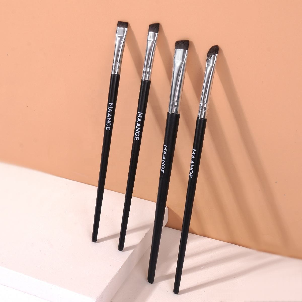 MAANGE - Bộ 4 Cọ Kẻ Viền Mắt & Mày 52047