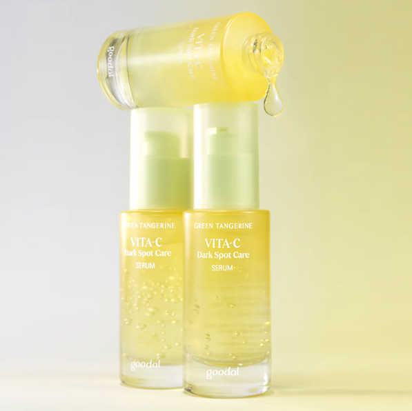 Tinh Chất GOODAL Hỗ Trợ Làm Sáng Da, Mờ Đốm Nâu Green Tangerine Vita C Dark Spot Care Serum 40ml