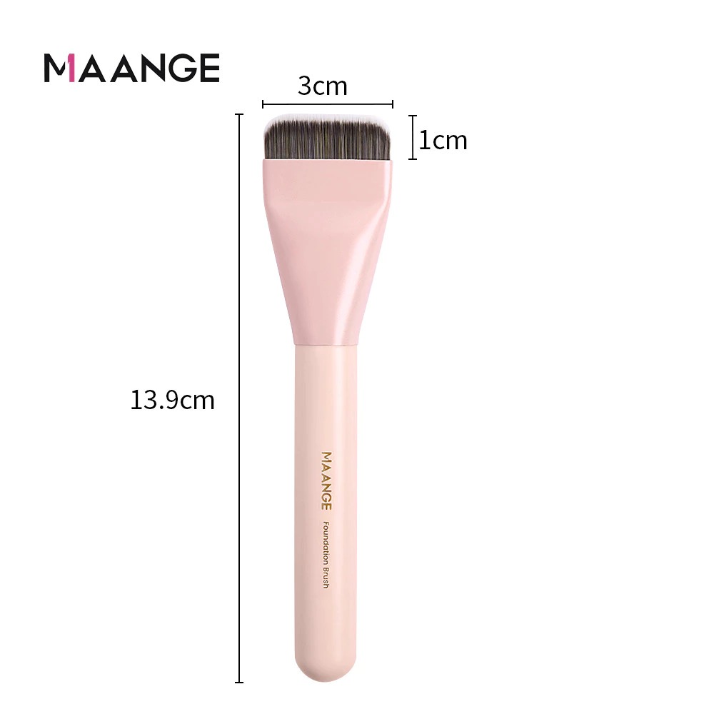 MAANGE - Cọ Tán Kem Nền Dạng Lông Đầu Dẹt 51580
