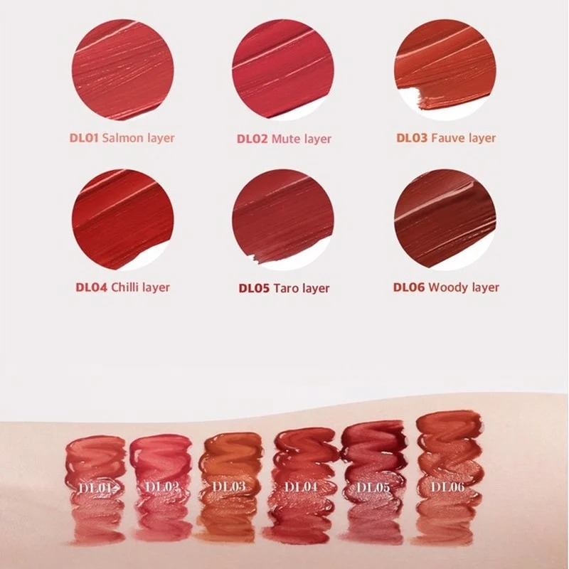 [MÀU DL01 - MÀU DL06] Son Kem Lì, Mịn Mượt Nhẹ Môi BLACK ROUGE Double Layer Over Velvet (Version 1) 4.1g