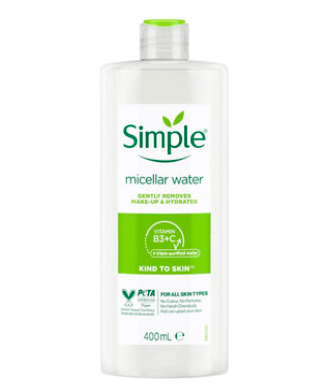 Nước Tẩy Trang Lành Tính Simple Kind To Skin Micellar Cleansing Water