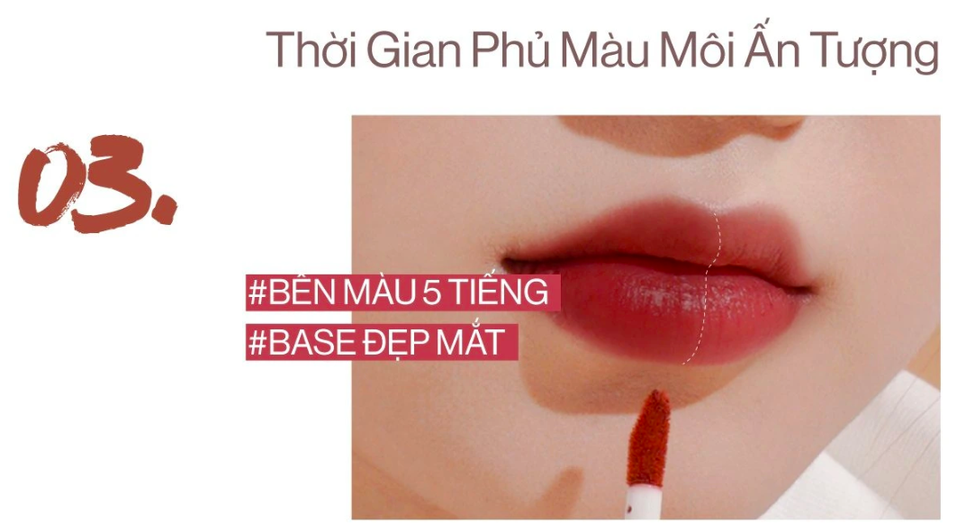 [CLESAL2401 - DATE 03/2024] Son Kem Lì Gilaa Long Wear Lip Cream 5g