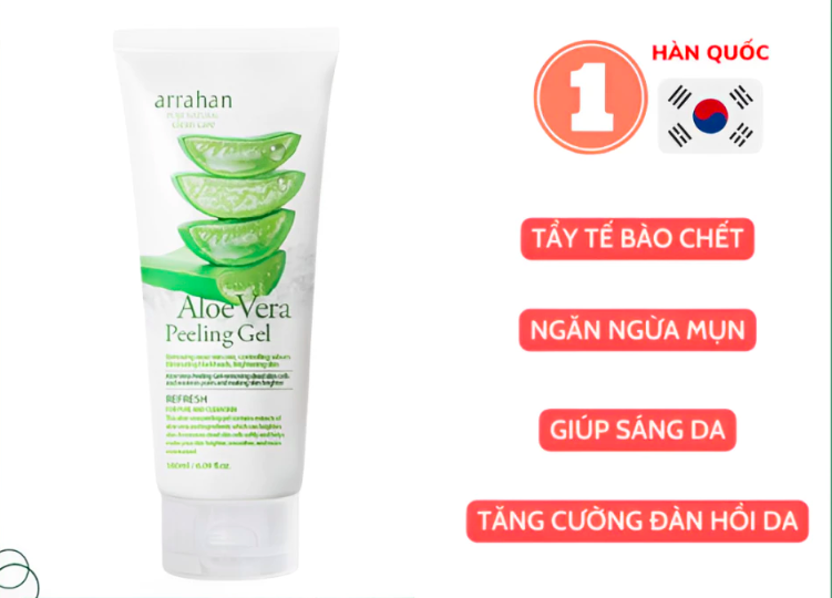 Gel Tẩy Tế Bào Chết Arrahan Peeling Gel 180ml