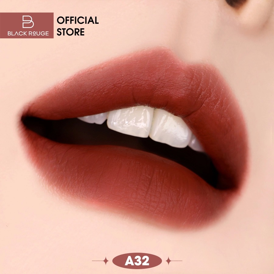 [MÀU A28 - MÀU A32] Son Kem Lì BLACK ROUGE Air Fit Velvet Tint (Version 6) 4.5g