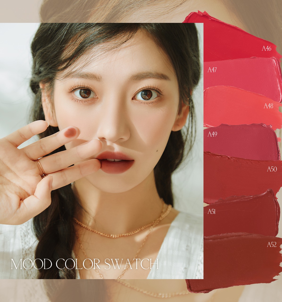 [MÀU A46 - MÀU A52] Son Kem Lì BLACK ROUGE Air Fit Velvet Tint Acoustic Mood (Version 9) 4.5g