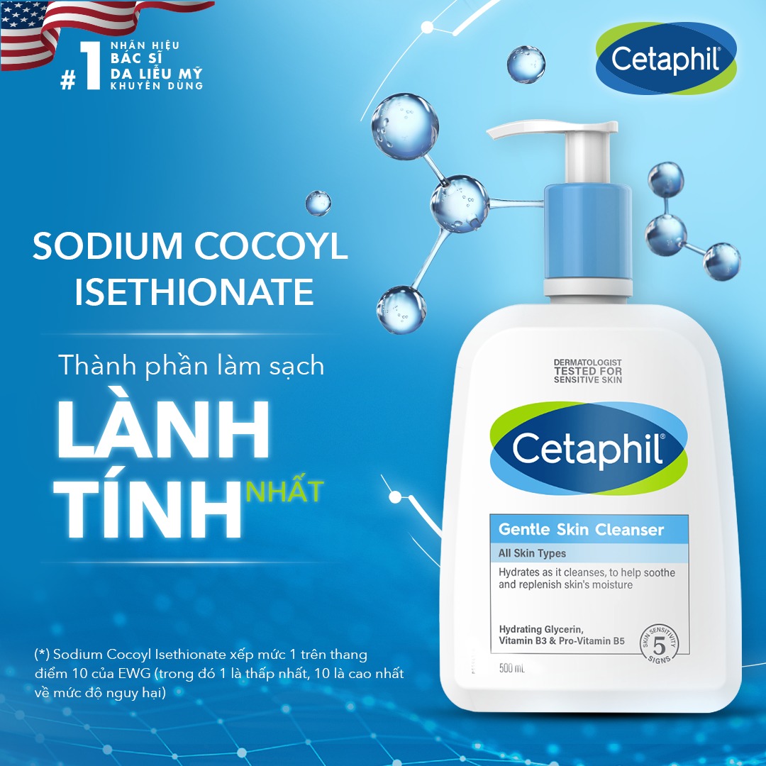 Sữa Rửa Mặt Cetaphil Dịu Nhẹ Không Xà Phòng Gentle Skin Cleanser (Bản Mới)