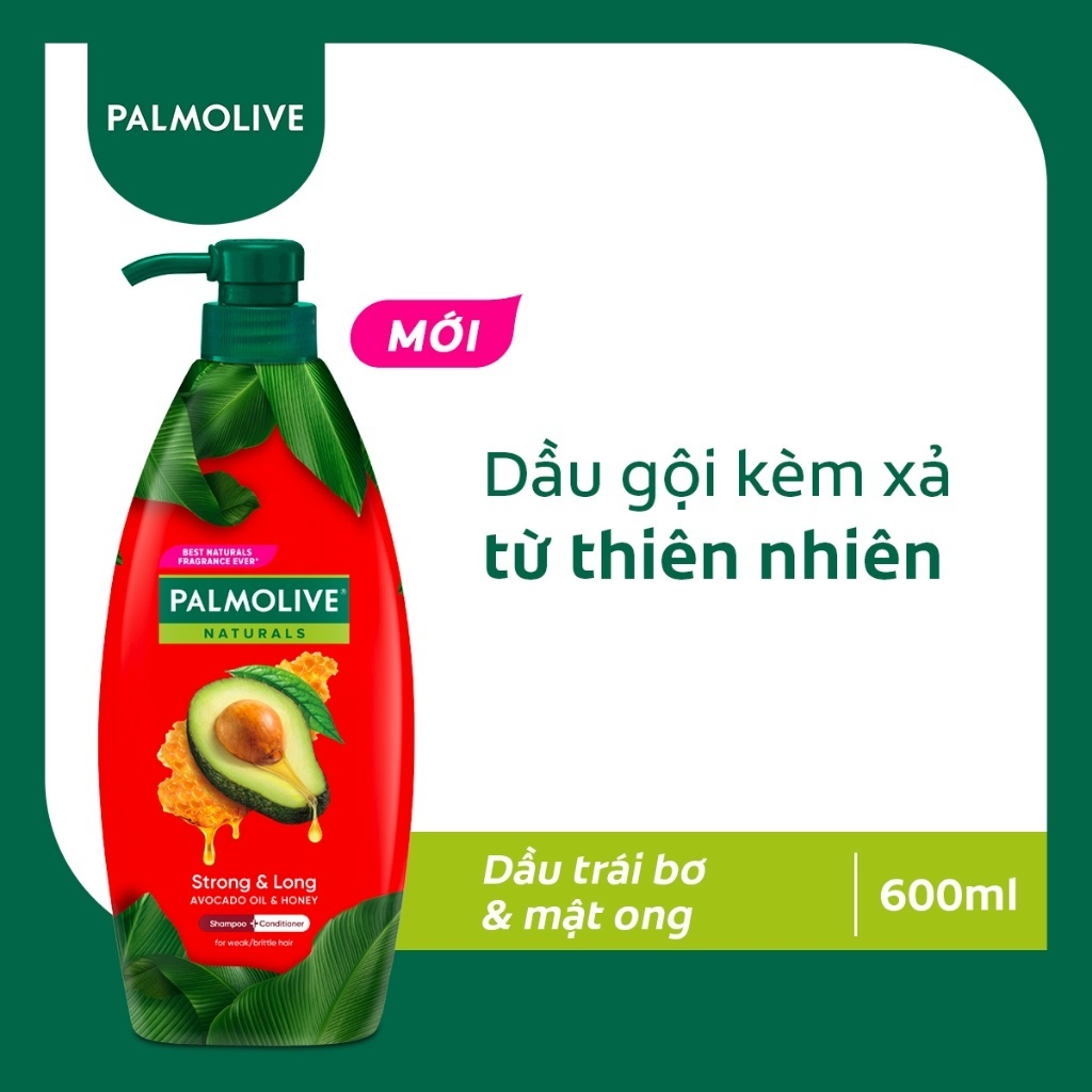 Dầu Gội PALMOLIVE Kèm Xả 2 Trong 1 Chiết Xuất Thiên Nhiên