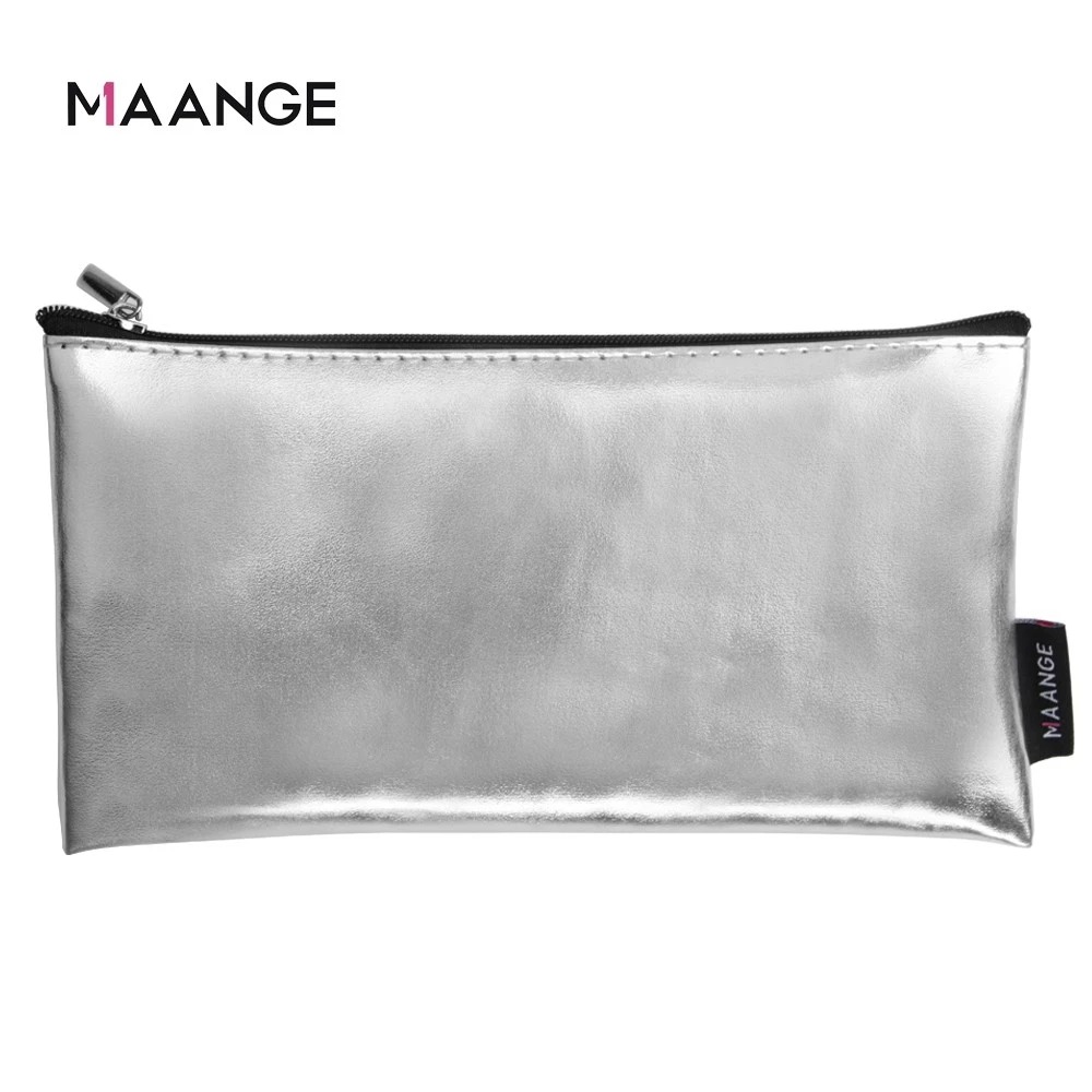 MAANGE - Túi Đựng Cọ Trang Điểm Không Thấm Nước Chất Liệu PU 0117