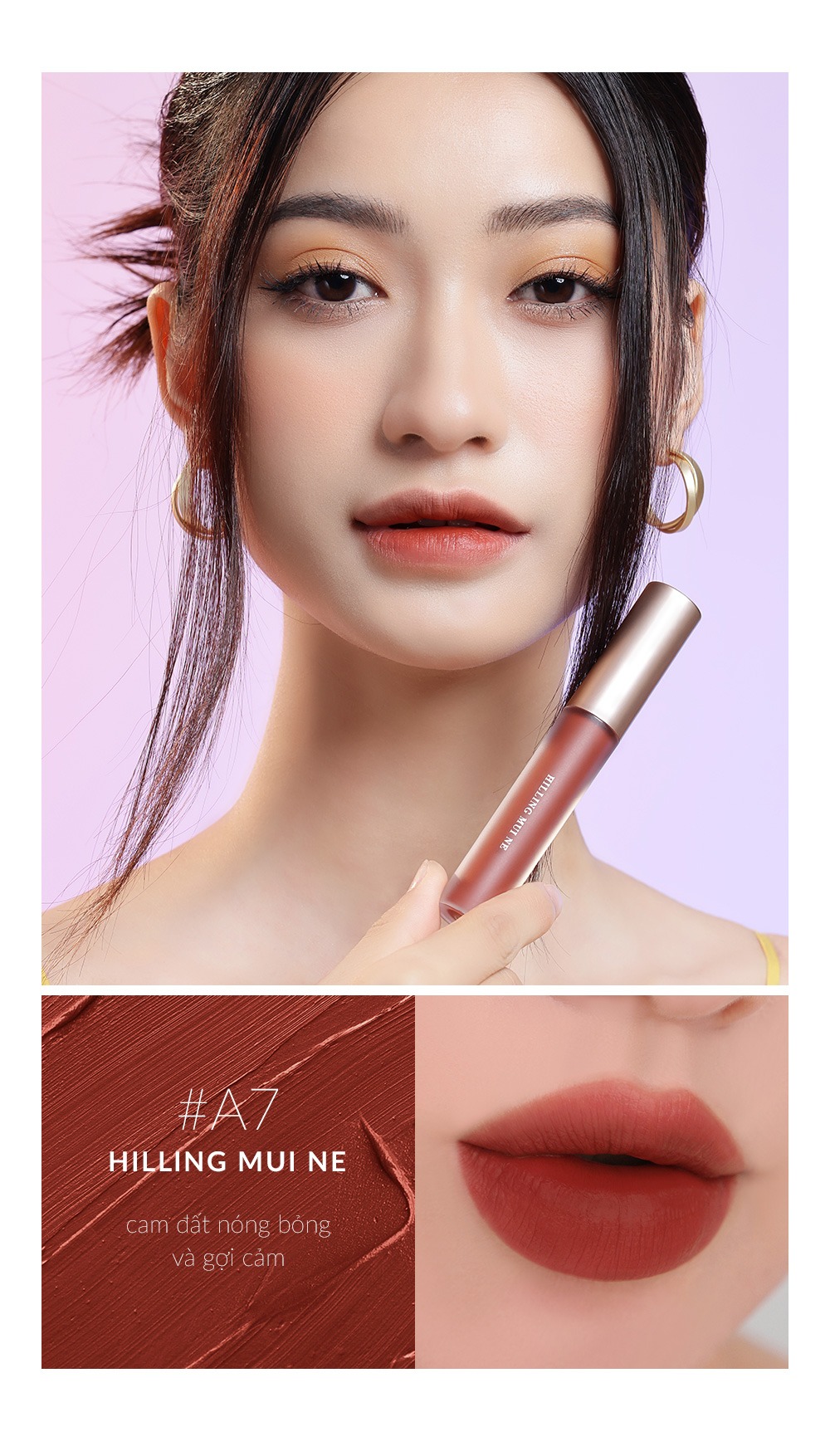 Son Kem Lì BBIA Last Velvet Lip Tint ASIA EDITION 2  (Nắp Vàng Đồng) 5g