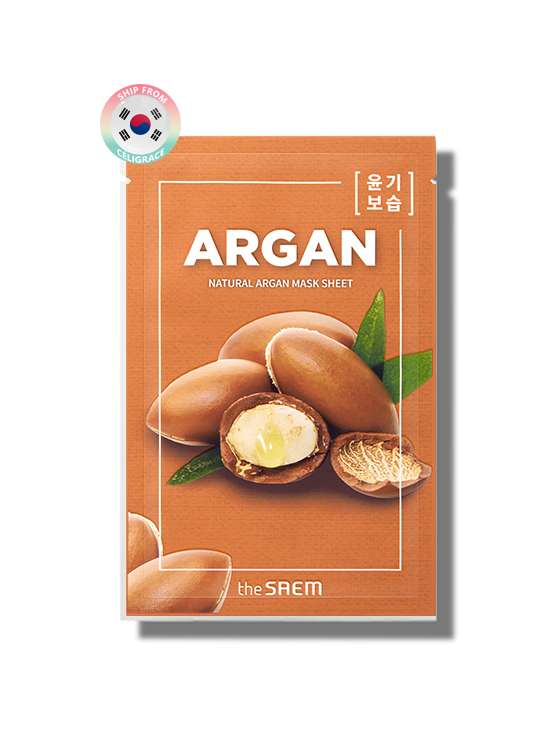 Mặt Nạ Giấy The Saem Chiết Xuất Từ Thiên Nhiên Natural Mask Sheet 21ml