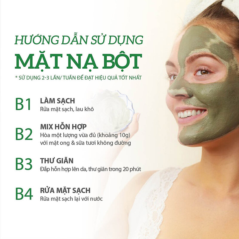 Bột Nghệ Milaganics Ngăn Ngừa Mụn, Mờ Sẹo, Dưỡng Trắng Da