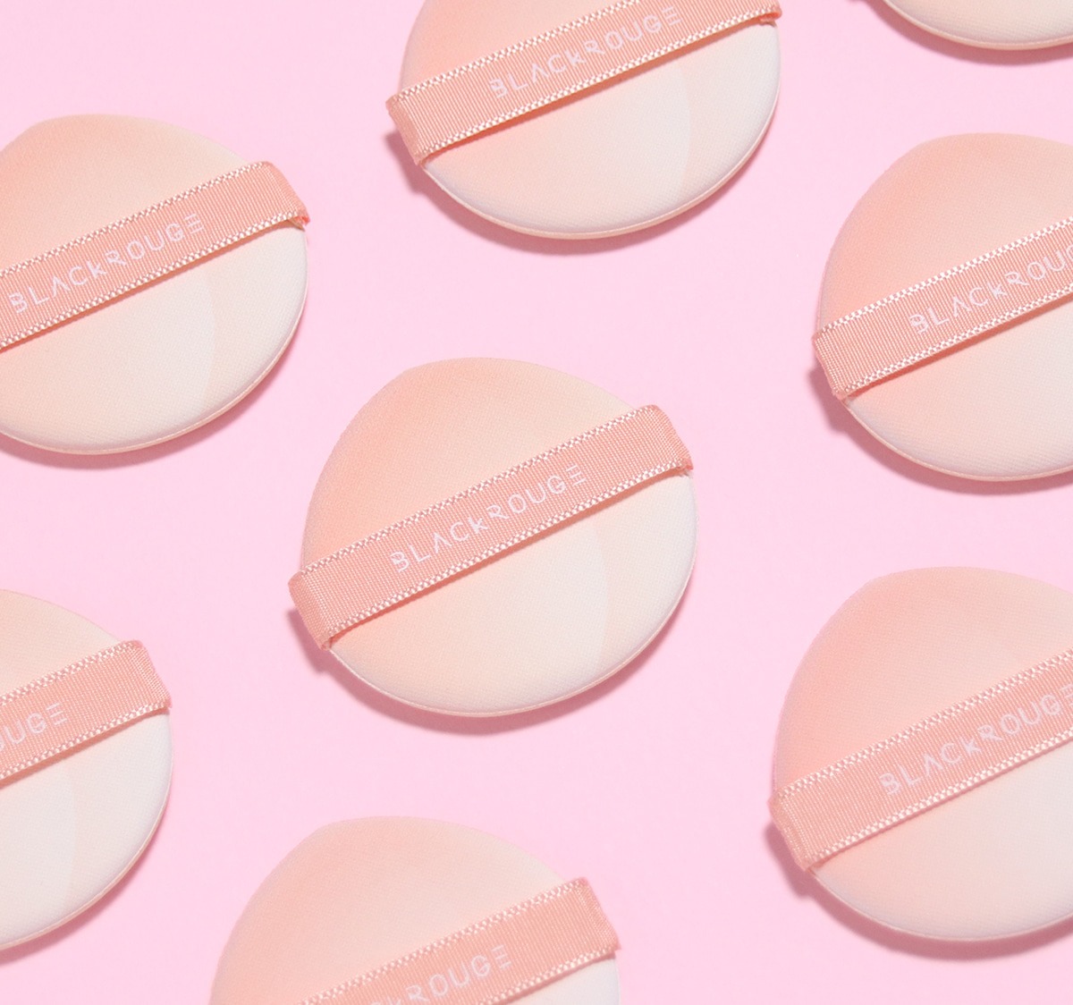 Bông Phấn BLACK ROUGE Peach Tok Tok Puff