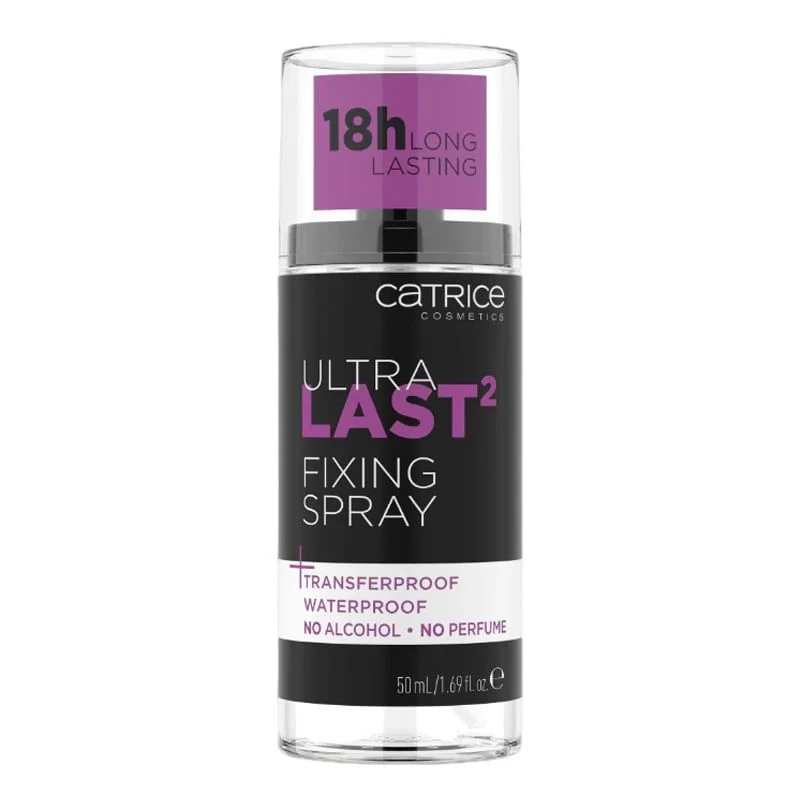 Xịt Khóa Nền Kiềm Dầu, Giữ Ẩm, Căng Bóng, Lâu Trôi Catrice Fixing Spray 50ml