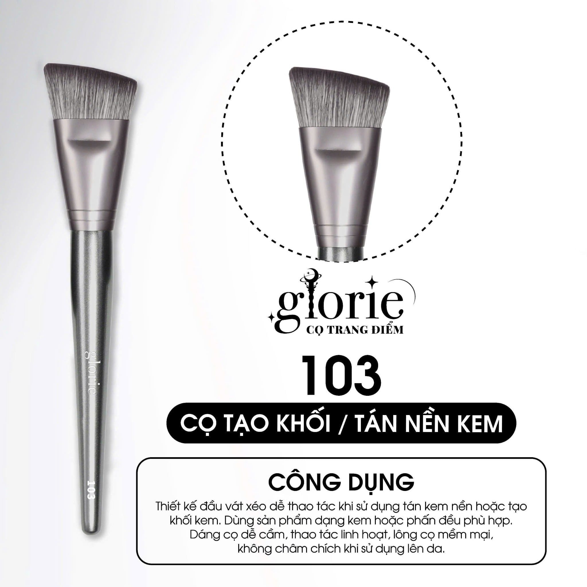 [Cọ Lẻ] Cọ Trang Điểm Chuyên Nghiệp Cao Cấp GLORIE Professional Brush