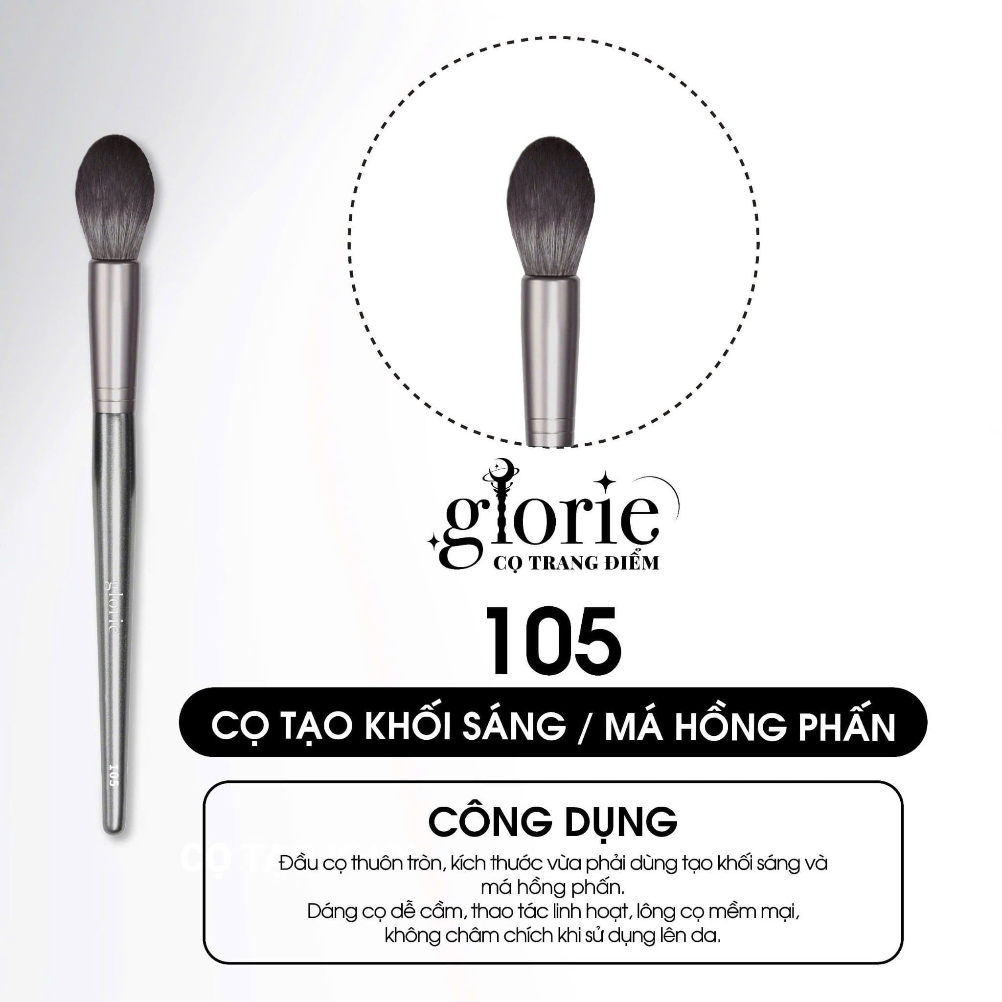 [Cọ Lẻ] Cọ Trang Điểm Chuyên Nghiệp Cao Cấp GLORIE Professional Brush