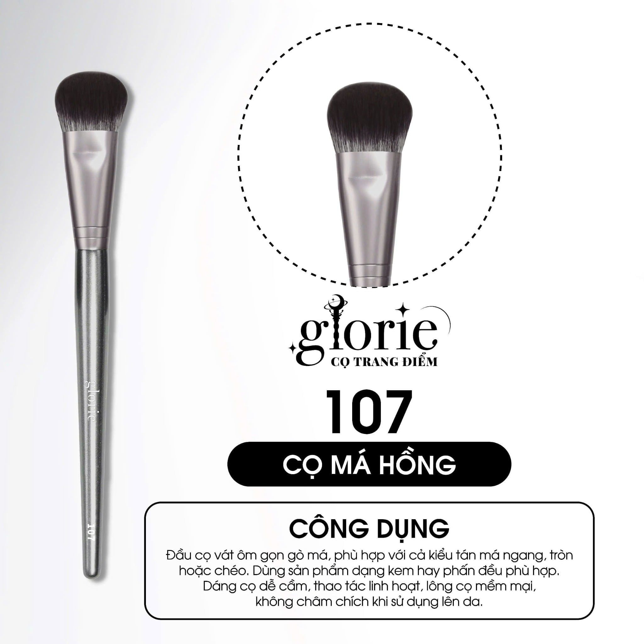 [Cọ Lẻ] Cọ Trang Điểm Chuyên Nghiệp Cao Cấp GLORIE Professional Brush