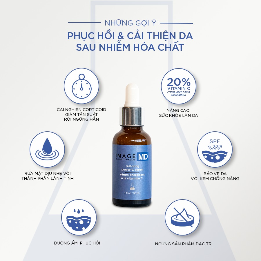 [CLESAL2401 - DATE 06/2024] Serum IMAGE Làm Sáng, Giảm Nếp Nhăn MD Restoring Power-C 30ml