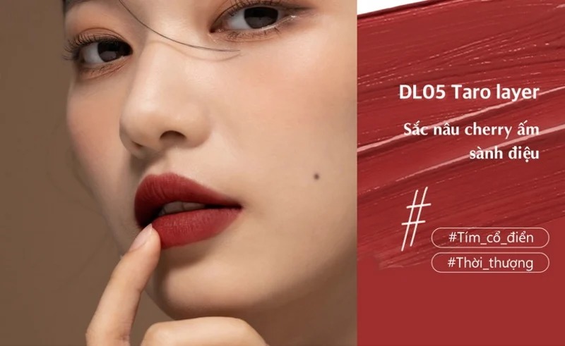 [MÀU DL01 - MÀU DL06] Son Kem Lì, Mịn Mượt Nhẹ Môi BLACK ROUGE Double Layer Over Velvet (Version 1) 4.1g