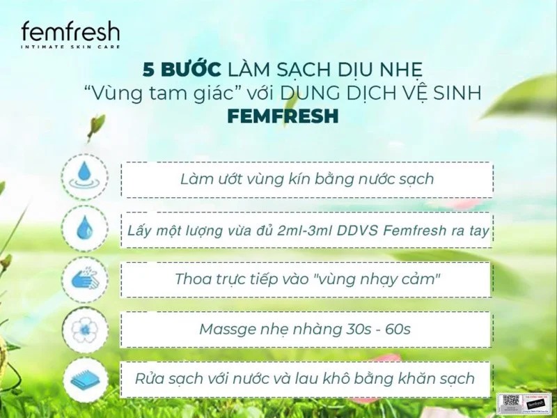Dung Dịch Vệ Sinh Phụ Nữ Femfresh Cao Cấp Hằng Ngày Daily Intimate Wash (Cam)