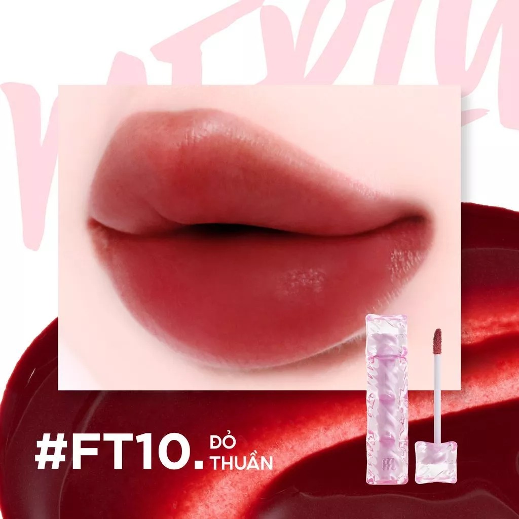 [NEW] Son Tint Merzy Mịn Lì , Bền Màu, Fit Môi Tự Nhiên Water Fit Blur Tint 3.7g
