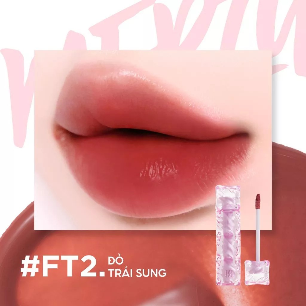 [NEW] Son Tint Merzy Mịn Lì , Bền Màu, Fit Môi Tự Nhiên Water Fit Blur Tint 3.7g
