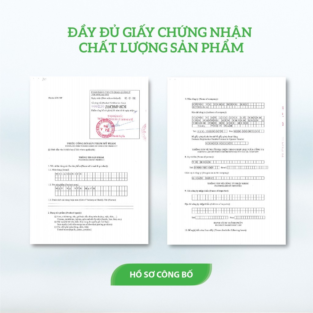 Bột Thảo Mộc Milaganics Dưỡng Trắng Da, Mờ Thâm Nám