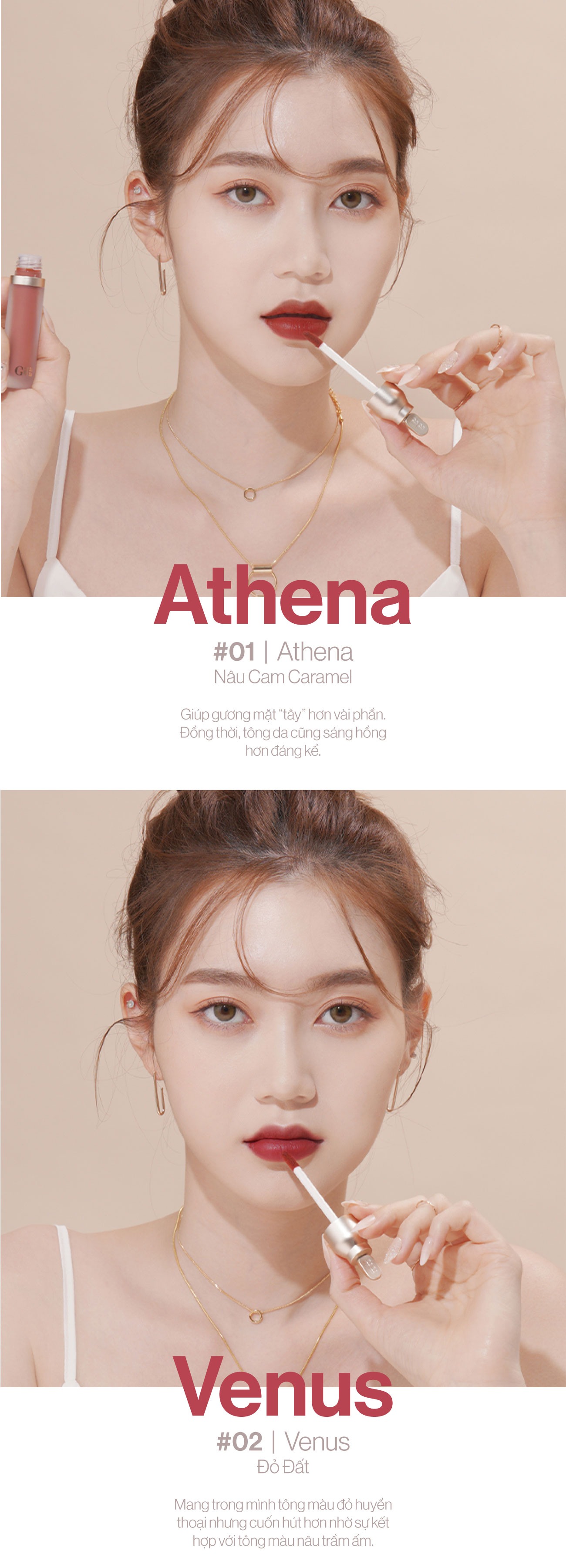 [CLESAL2401 - DATE 03/2024] Son Kem Lì Gilaa Dưỡng Ẩm Cho Môi Căng Mọng Gilaa Plumping Lip Serum 3.8g