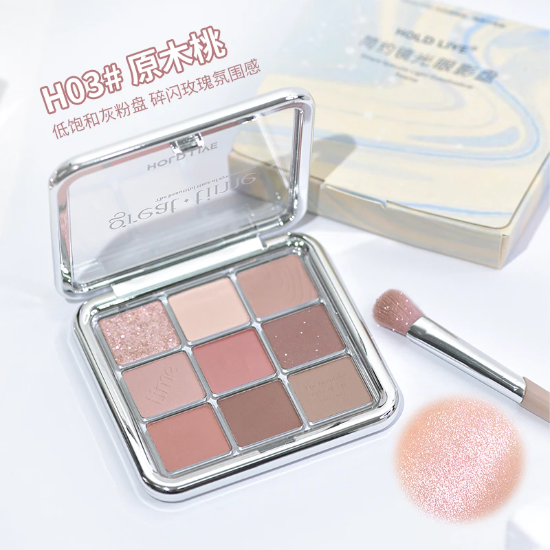 Bảng Phấn Mắt 9 Ô Hold Live Simple Specular Light Eyeshadow Palette