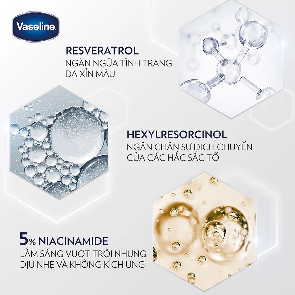 Sữa Dưỡng Thể Vaseline Cấp Ẩm, Dưỡng Da Sáng Mịn Vaseline Pro Derma 250ml