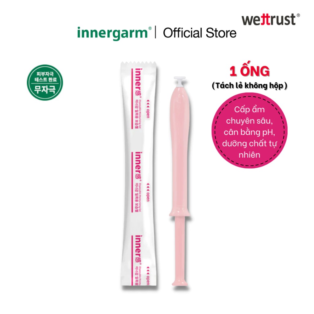 Đũa Thần Gel Dưỡng Ẩm Đa Năng Vùng Kín Wettrust Innergarm Inner Gel Moisturizing1.7g