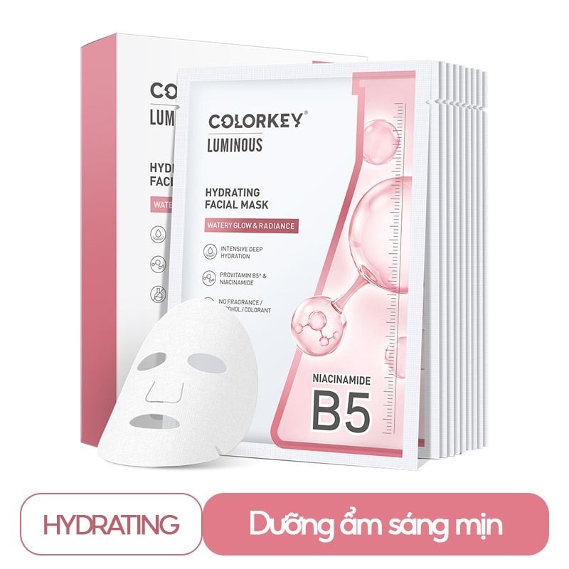 Mặt Nạ Colorkey Luminous B5 Facial Mask Hydrating 25ml