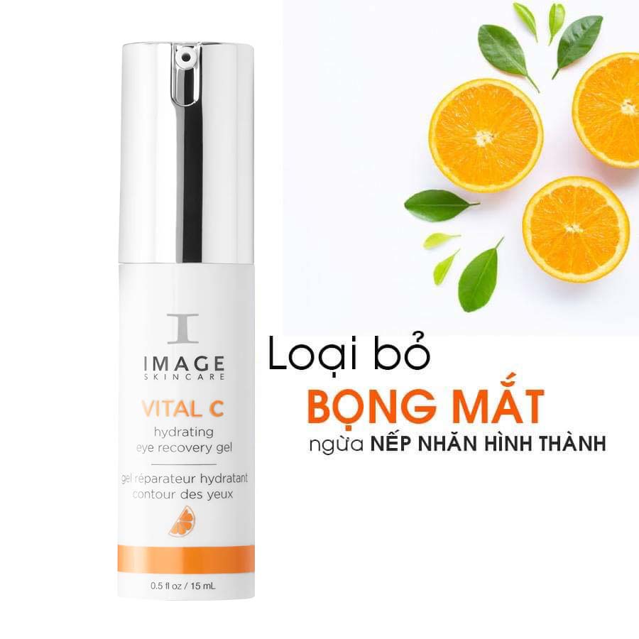 [SPECSAL24] Kem Dưỡng Mắt IMAGE Trị Thâm Quầng Vital C Hydrating Eye Recovery Gel 15ml