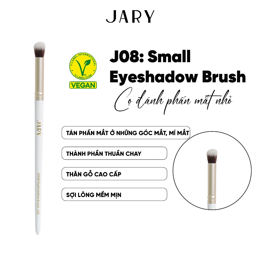 Cọ Trang Điểm Cao Cấp Thuần Chay JARY Makeup Bush